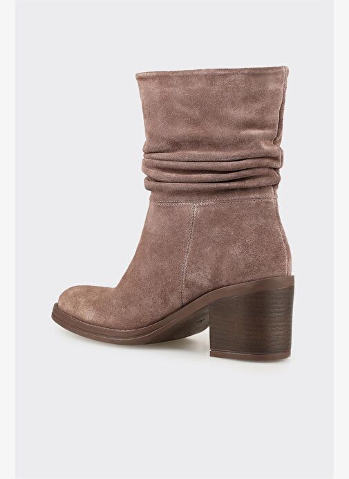 Kahve Deri Kadın Günlük Bot - Görsel 4