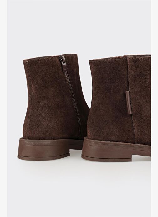 Kahve Deri Kadın Günlük Bot - Görsel 5