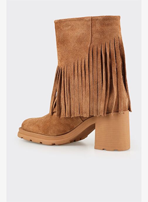 Taba Deri Kadın Günlük Bot - Görsel 4