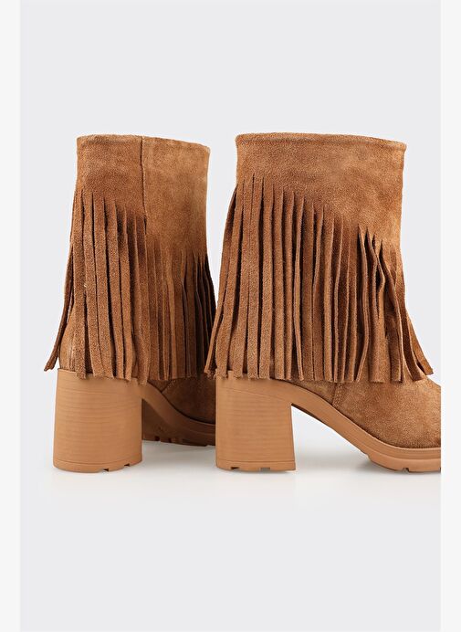 Taba Deri Kadın Günlük Bot - Görsel 5