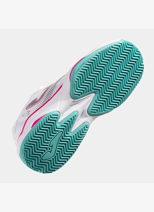 Joma JMATW2532C Master 1000 Çocuk Tenis/Pedal Ayakkabı Beyaz Pembe - Görsel 6