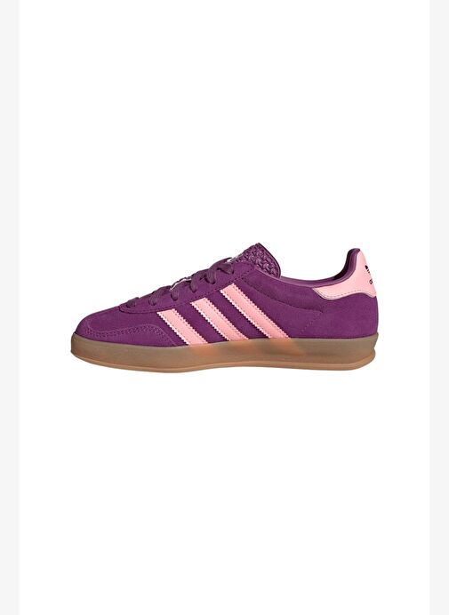 adidas Çocuk Mor Sneaker GAZELLE INDOOR J JP8766 - Görsel 6