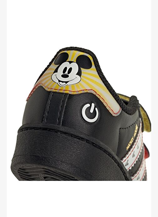 adidas Bebek Siyah Sneaker SUPERSTAR LED LIGHTS CF I JQ2806 - Görsel 9