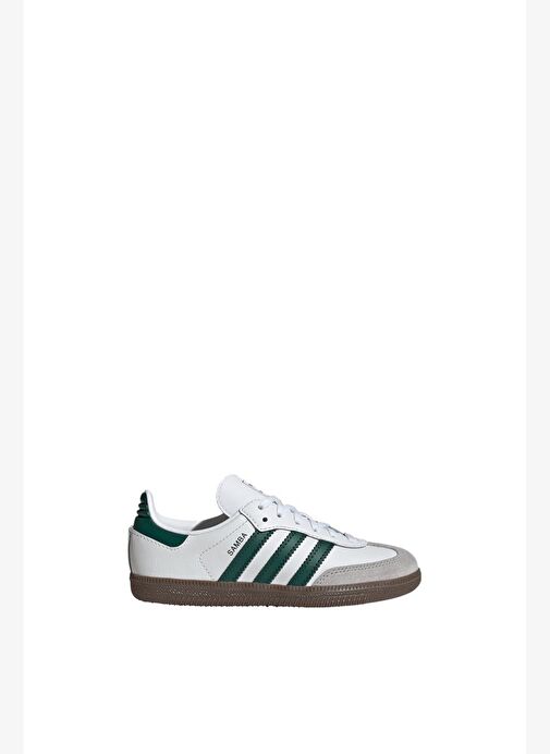 adidas Çocuk Beyaz Sneaker SAMBA OG C JQ2840 - Görsel 3