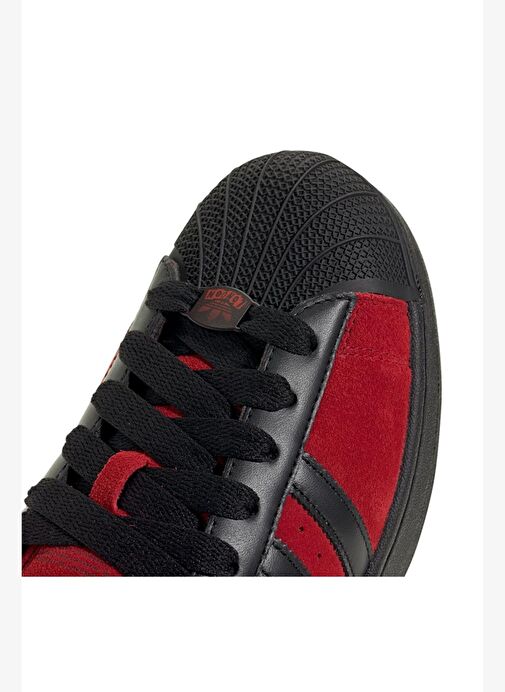 adidas Erkek Kırmızı Sneaker SUPERSTAR II JQ3224 - Görsel 9