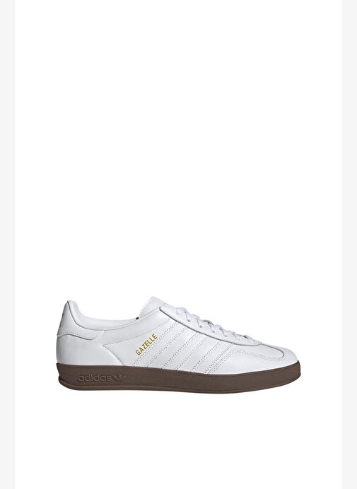 adidas Erkek Beyaz Sneaker GAZELLE INDOOR JQ8380 - Görsel 3