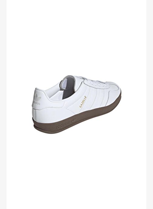 adidas Erkek Beyaz Sneaker GAZELLE INDOOR JQ8380 - Görsel 8