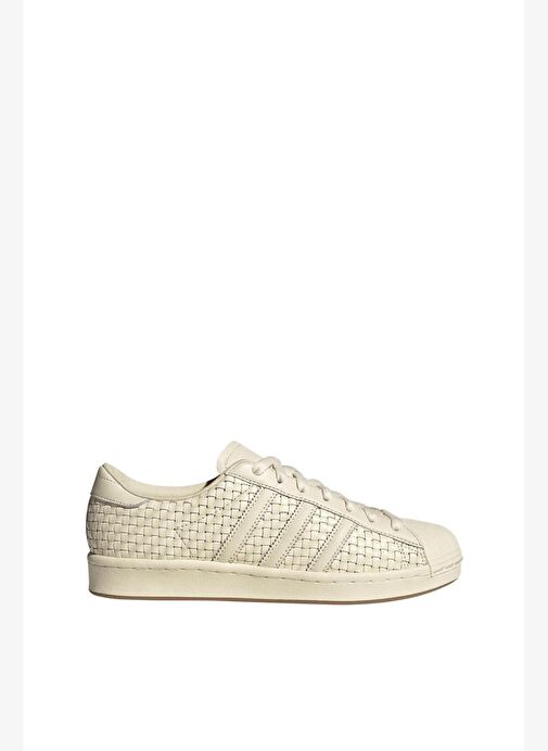 adidas Kadın Beyaz Sneaker SUPERSTAR VINTAGE W JR6001 - Görsel 3