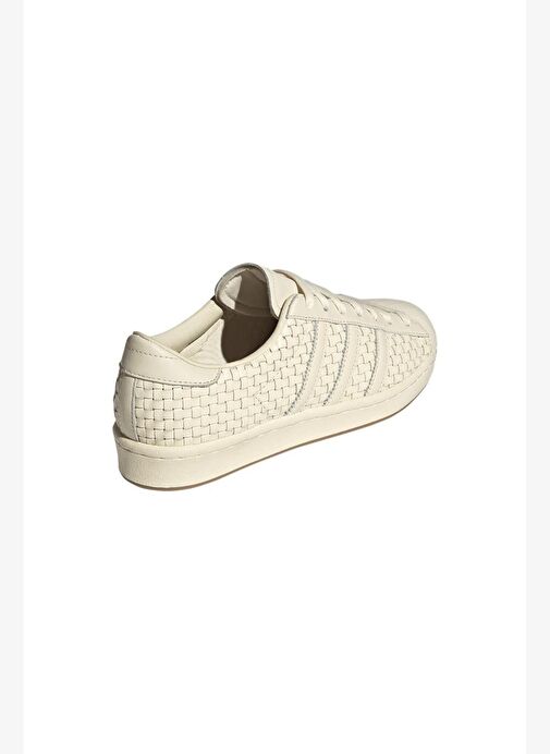 adidas Kadın Beyaz Sneaker SUPERSTAR VINTAGE W JR6001 - Görsel 8