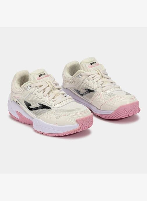 Joma JSLAMW2525OM Slam 2525 Çocuk Tenis/Padel Ayakkabı Bej - Görsel 4