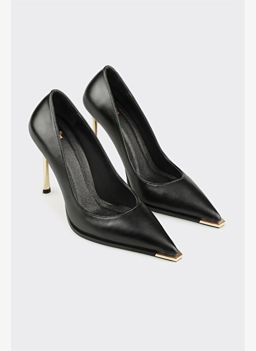 Siyah Kadın Stiletto - Görsel 3