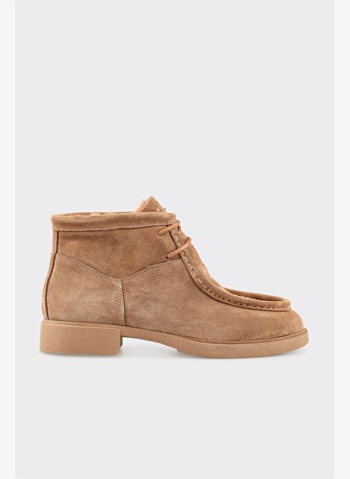 Naturel Deri Kadın Günlük Bot - Görsel 2