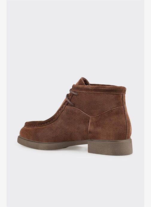 Kahve Deri Kadın Günlük Bot - Görsel 4