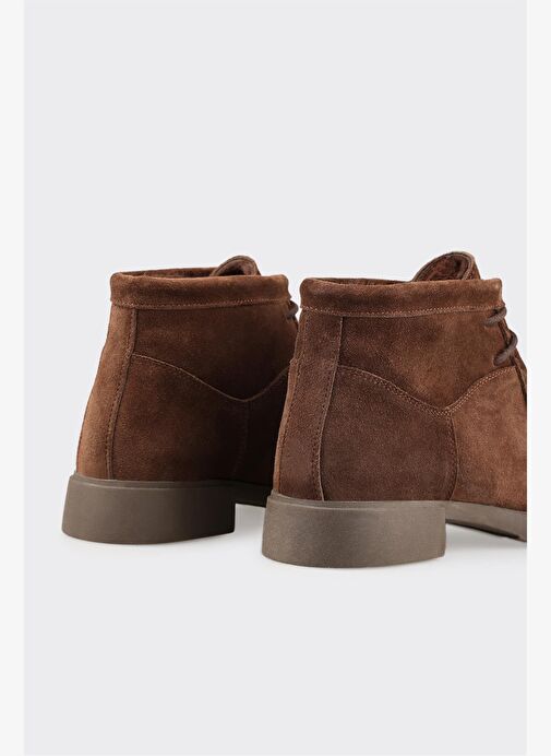 Kahve Deri Kadın Günlük Bot - Görsel 5