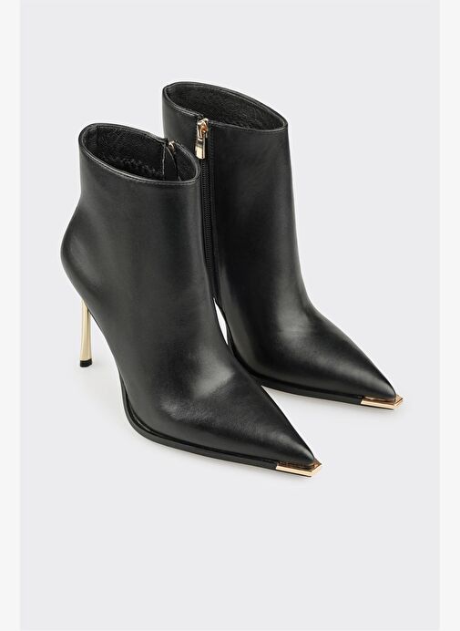 Siyah Kadın Klasik Bot - Görsel 3