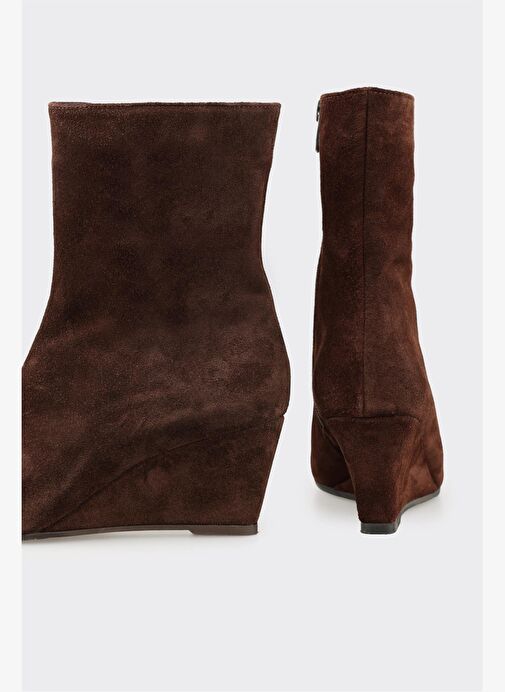 Elle Elle Belirsiz Kahve Deri Kadın Klasik Bot Boyner'de! Belirsiz - 5. görsel