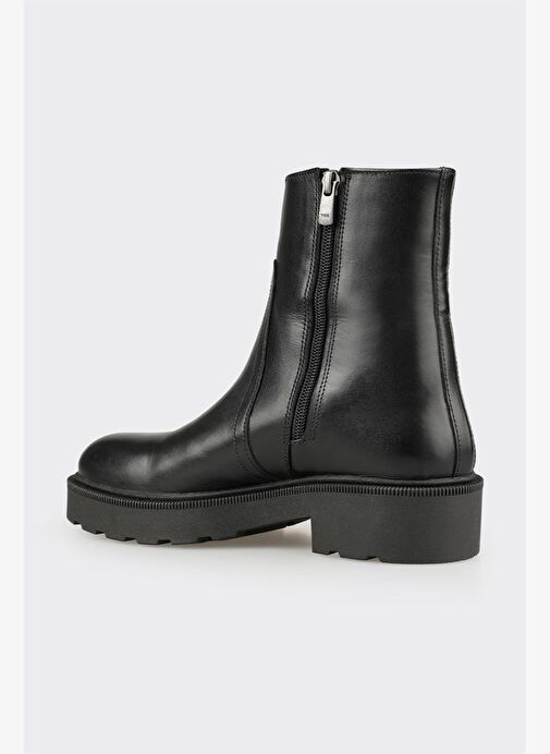 Elle Elle Siyah Deri Kadın Günlük Bot Boyner'de! Siyah - 4. görsel