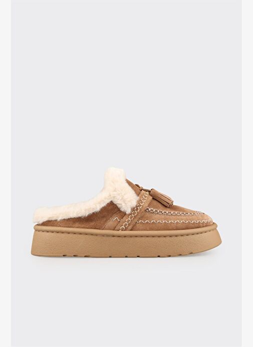 Naturel Deri Kadın Sabo - Görsel 2