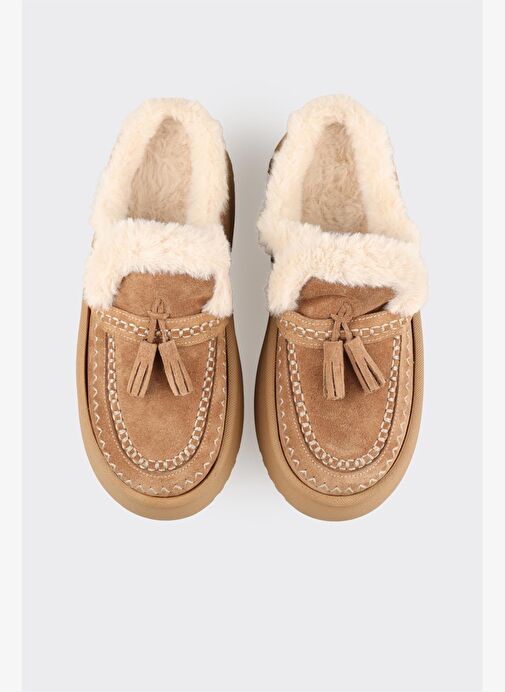 Naturel Deri Kadın Sabo - Görsel 5