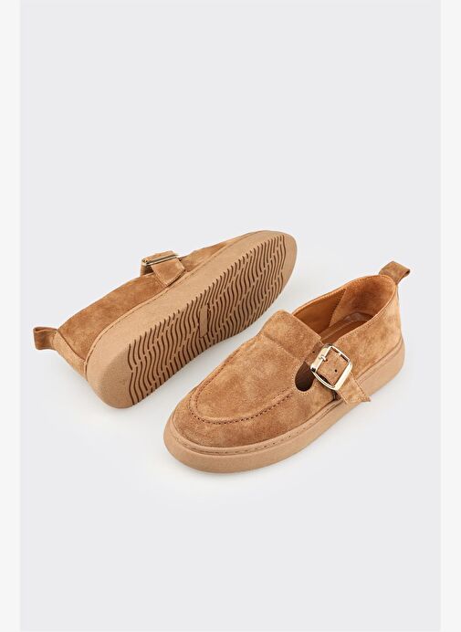 Elle Elle Taba Deri Kadın Günlük Ayakkabı Boyner'de! Taba - 4. görsel