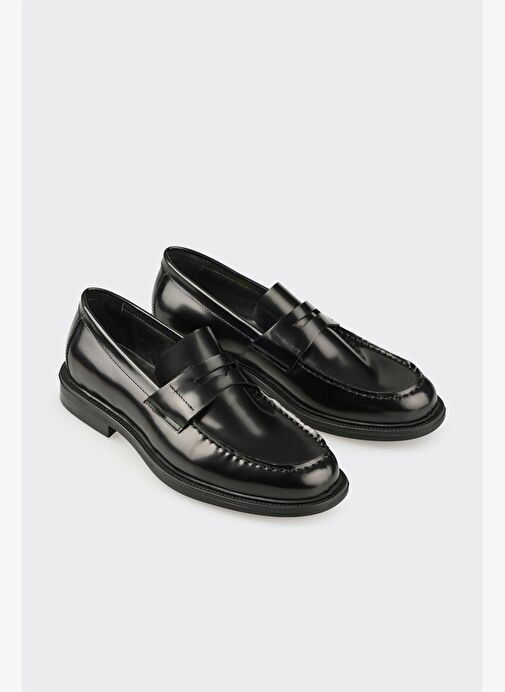 Elle Elle Siyah Deri Erkek Günlük Ayakkabı Boyner'de! Siyah - 3. görsel