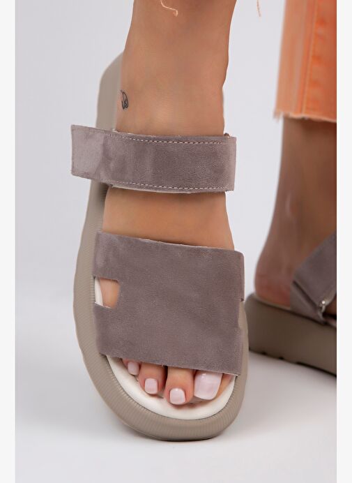 Manijero Vizon Kadın Deri Terlik MNJ.031.02 - Görsel 7