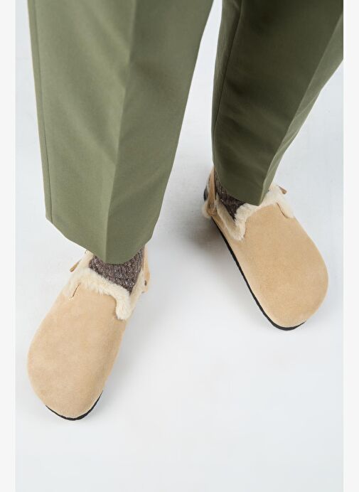 Manijero Kum Kadın Deri Sandalet MNJ.181.04 - Görsel 8