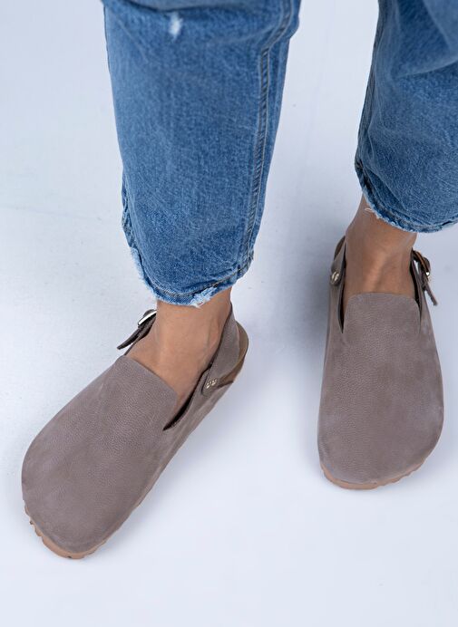 Manijero Vizon Kadın Deri Sandalet MNJ.076.11 - Görsel 2