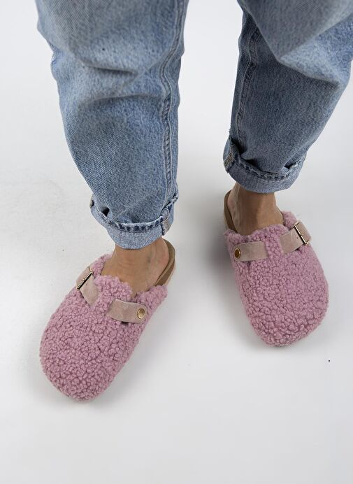 Manijero Pembe Kadın Terlik MNJ.101.01 - Görsel 7