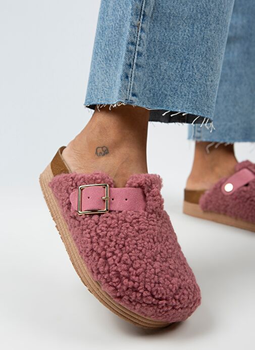 Manijero Lila Kadın Terlik MNJ.105.06 - Görsel 6