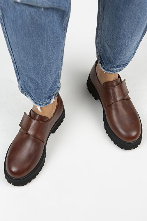 Manijero Taba Kadın Deri Günlük Ayakkabı MNJ.112.02 - Görsel 2