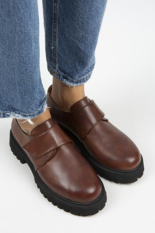 Manijero Taba Kadın Deri Günlük Ayakkabı MNJ.112.02 - Görsel 5