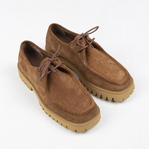 Manijero Taba Kadın Süet Günlük Ayakkabı MNJ.118.02 - Görsel 4