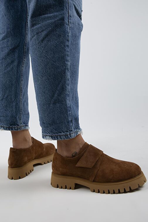 Manijero Taba Kadın Süet Günlük Ayakkabı MNJ.112.05 - Görsel 6