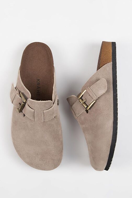 Krahe Vizon Süet Terlik MNJ.135.01 - Görsel 3