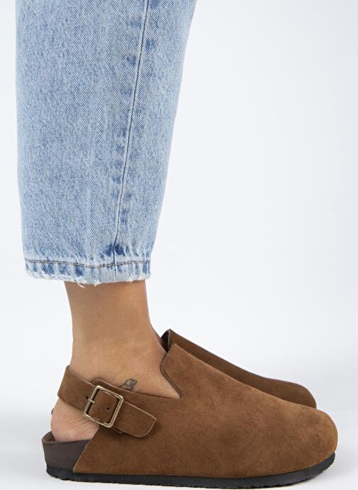 Manijero Taba Kadın Deri Sandalet MNJ.142.02 - Görsel 2