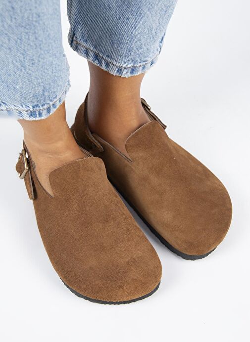 Manijero Taba Kadın Deri Sandalet MNJ.142.02 - Görsel 3