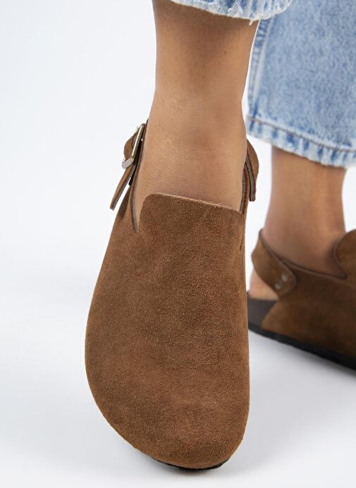 Manijero Taba Kadın Deri Sandalet MNJ.142.02 - Görsel 4