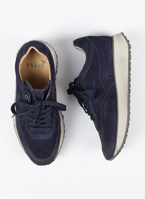 Krahe Calista Erkek Hakiki Deri Bağcıklı Laci Sneakers - Görsel 2