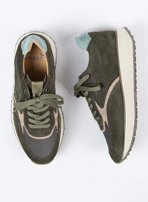 Krahe Haki-Bej Erkek Sneaker MNJ.144.04 - Görsel 2