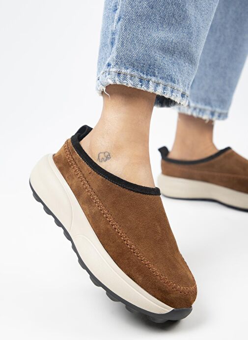 Manijero Taba Kadın Deri Terlik MNJ.151.01 - Görsel 6