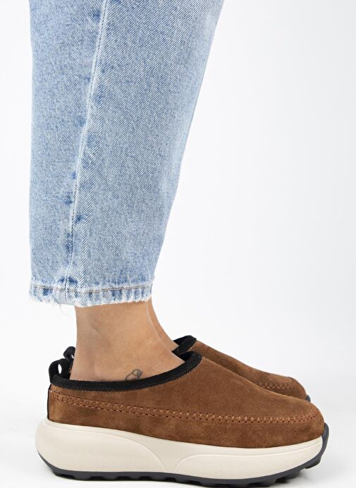 Manijero Taba Kadın Deri Terlik MNJ.151.01 - Görsel 3