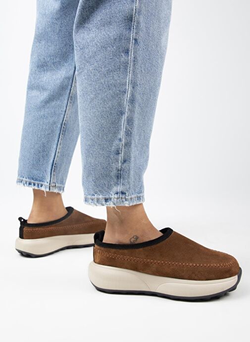 Manijero Taba Kadın Deri Terlik MNJ.151.01 - Görsel 7