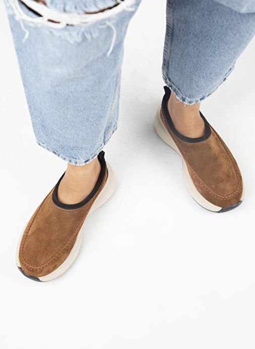 Manijero Taba Kadın Deri Terlik MNJ.151.01 - Görsel 8