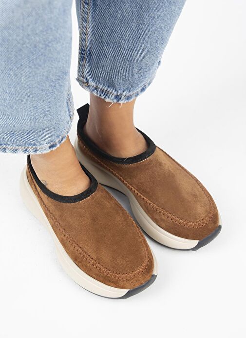 Manijero Taba Kadın Deri Terlik MNJ.151.01 - Görsel 4