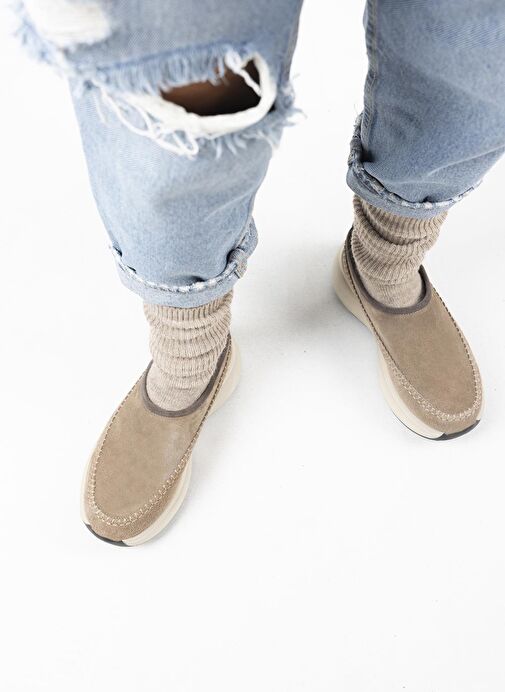 Manijero Vizon Kadın Deri Terlik MNJ.151.02 - Görsel 7