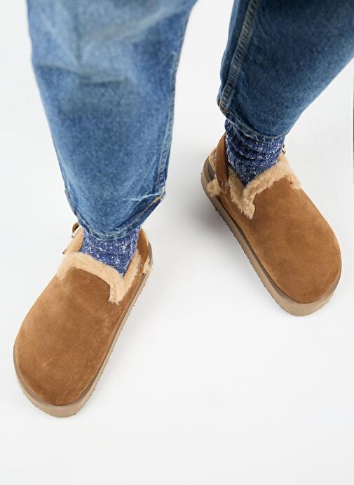 Manijero Taba Kadın Süet Sandalet MNJ.162.04 - Görsel 9