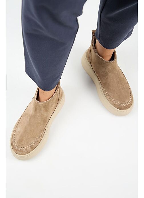 Manijero (Carolina) Kadın Hakiki Deri İçi Kürklü Mini Vizon Bot - Görsel 8