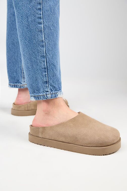 Manijero Vizon Kadın Deri Terlik MNJ.179.03 - Görsel 7