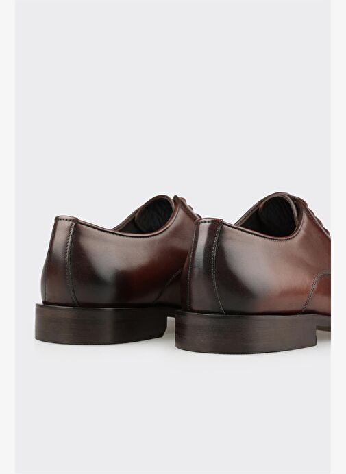Kahve Deri Erkek Klasik Ayakkabı - Görsel 6